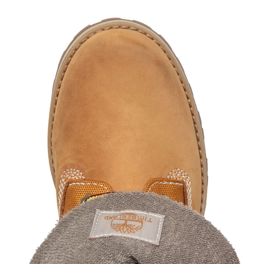 Zapatillas Timberland Niños Junior Courma Roll-Top Boots Marrones - Chile OAF-427583